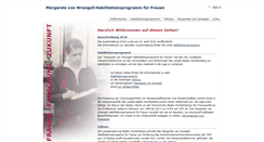 Desktop Screenshot of margarete-von-wrangell.de